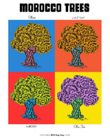 MyTindy OLIVE TREE Botanical board version POP Poster, view 3