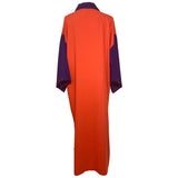 MyTindy Orange and Purple Dress, view 2