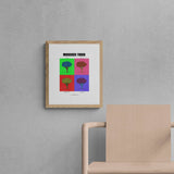 MyTindy ORANGE TREE Botanical board version POP Poster, view 2