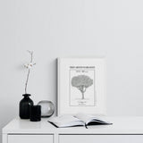MyTindy ORANGE TREE Botanical board Poster, view 2