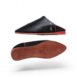 MyTindy Orient Black Moroccan slippers for Women, view 2