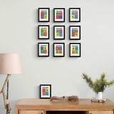 MyTindy Pack of 10 postcards of the zoological boards POP version Poster, view 2