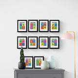 MyTindy Pack of 10 postcards of the zoological boards POP version Poster, view 4