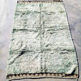 MyTindy Pale Green Moroccan Rug, view 5