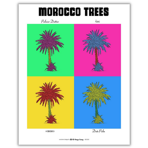 MyTindy PALM TREE Botanical board version POP Poster
