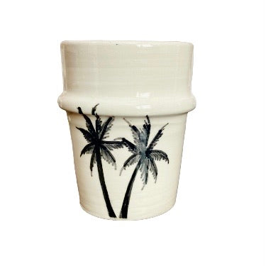 MyTindy Palm Tree Ceramic Coffee Mugs