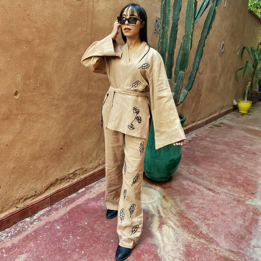 MyTindy Pants and Kimono Set