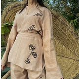 MyTindy Pants and Kimono Set, view 2