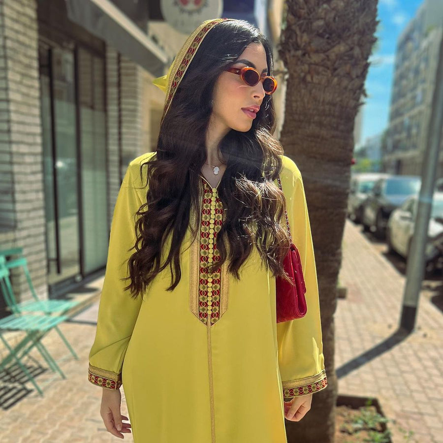 MyTindy PARO Djellaba Moroccan Dress