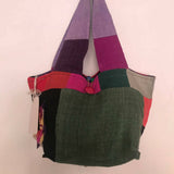 MyTindy Patchwork Tote Bag, view 3