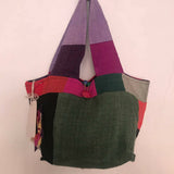 MyTindy Patchwork Tote Bag, view 4