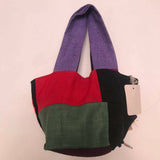 MyTindy Patchwork Tote Bag, view 5