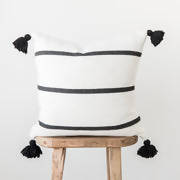 MyTindy Pemium Moroccan Pillow Cover Pompon