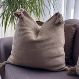 MyTindy Pemium Moroccan Pillow Cover Pompon, view 2