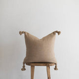 MyTindy Pemium Moroccan Pillow Cover Pompon, view 3
