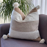 MyTindy Pemium Moroccan Pillow Cover Pompon, view 5