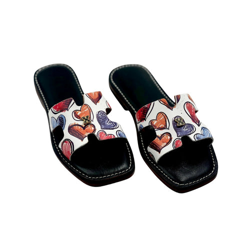 MyTindy Petit cœur Sandals | Terre d'Histoire - Air Babouche
