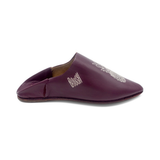 MyTindy PINEAPPLE BYZANTINE Leather Moroccan Slippers, view 4