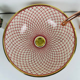 MyTindy REI - Standard Gold - Moroccan Ceramic Sink, view 5