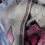 MyTindy Pink Azilal Rug with Amazigh Symbol, view 2