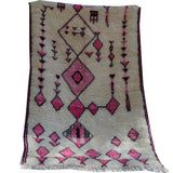 MyTindy Pink Azilal Rug with Amazigh Symbol, view 3