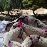 MyTindy Pink Azilal Rug with Amazigh Symbol, view 4