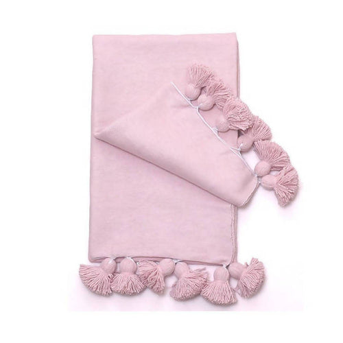 MyTindy Pink Cotton Blanket