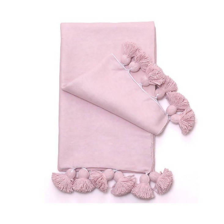 MyTindy Pink Cotton Blanket
