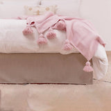 MyTindy Pink Cotton Blanket, view 2