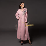 MyTindy Pink Djellaba with Pearls, view 3
