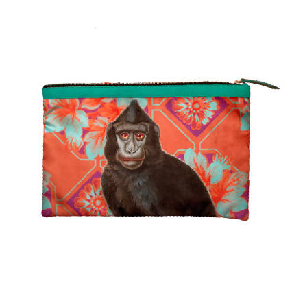 MyTindy Pink Monkey Pouch