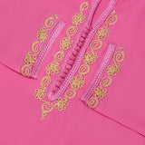 MyTindy Pink Moroccan Djellaba for girls kids, view 2