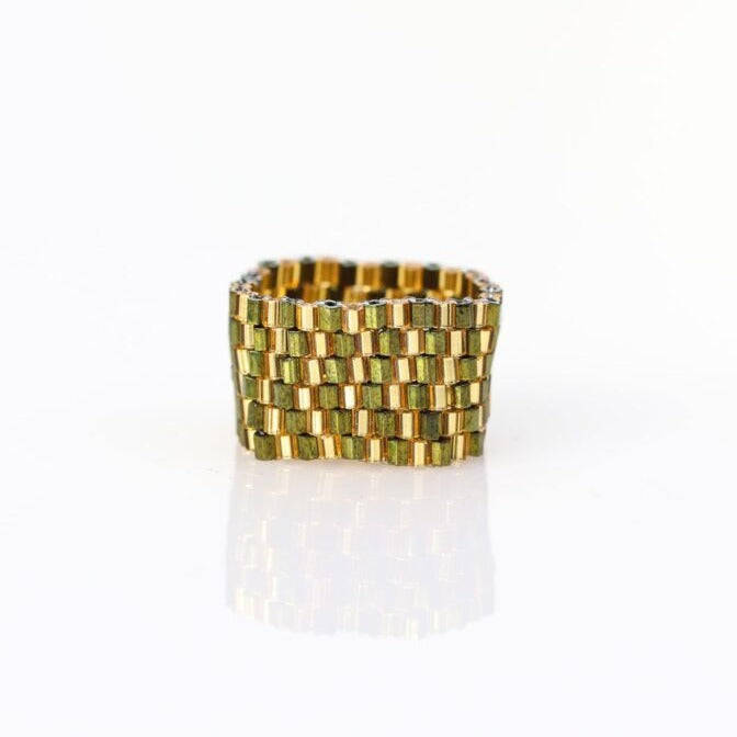 MyTindy Pistachio macaroon ring