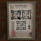 MyTindy Plan of a KASBAH Poster, view 3