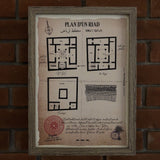 MyTindy Plan of a RIAD Poster, view 3