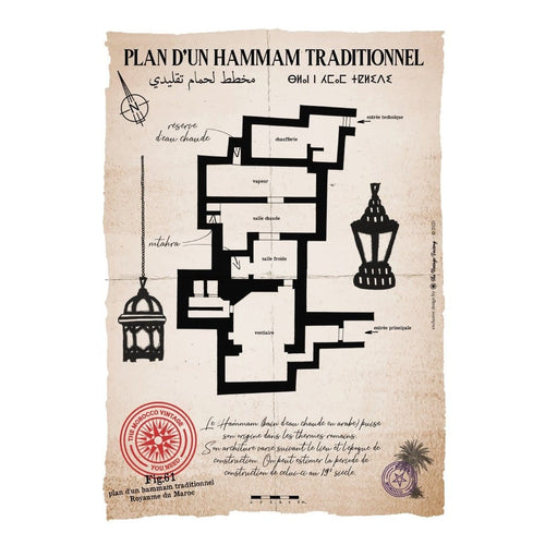 MyTindy Plan of a traditional Hammam (1) Poster