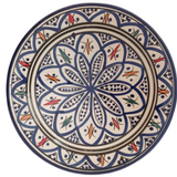 MyTindy Plate with blue patterns, view 3