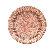 MyTindy Plate with orange patterns, view 4