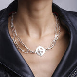 MyTindy Plus Studs Chain NECKLACE/BRACELET, view 3