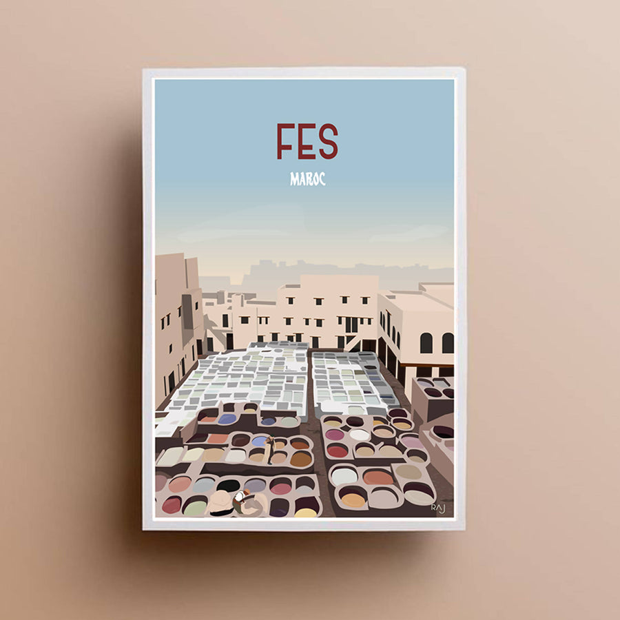 MyTindy Poster - Fes, Dar dbagh