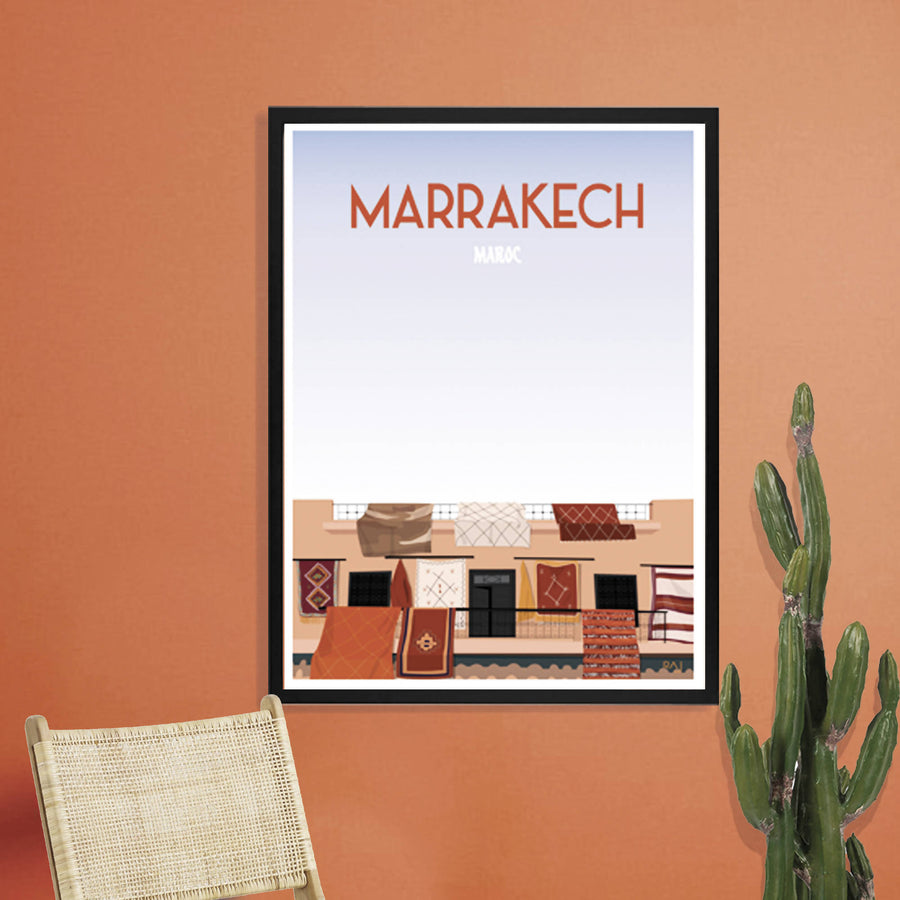 MyTindy Poster - Marrakech, Rugs