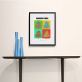 MyTindy PRICKLY PEAR CACTUS Botanical board version POP Poster, view 3