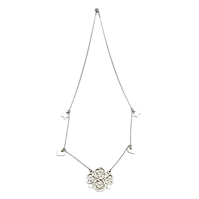 MyTindy Pure 925 Silver Necklace Handcrafted