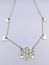 MyTindy Pure 925 Silver Necklace Handcrafted, view 2