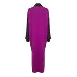 MyTindy Purple and Black Dress, view 3