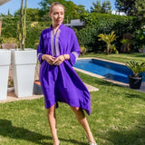 MyTindy Purple Moroccan Caftan, view 2