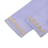 MyTindy Purple Moroccan Djellaba for girls kids, view 4