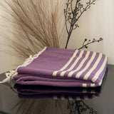 MyTindy Purple Moroccan Towel, view 2