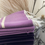 MyTindy Purple Moroccan Towel, view 3