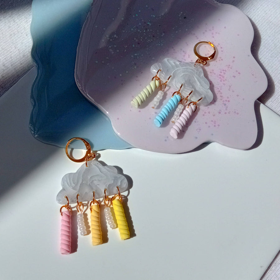 MyTindy Rainbow Cloud Earrings